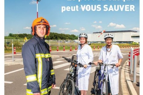 Campagne de prévention port du casque à vélo ...